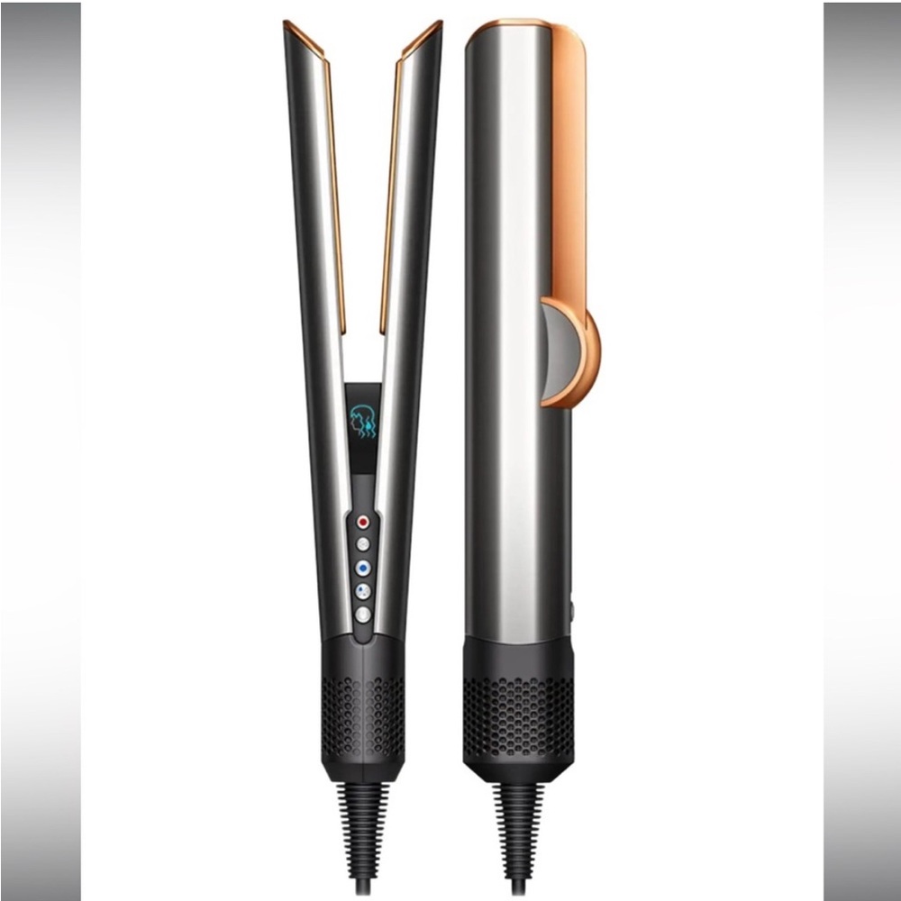 Dyson Hair Straightener - Silver and Gold